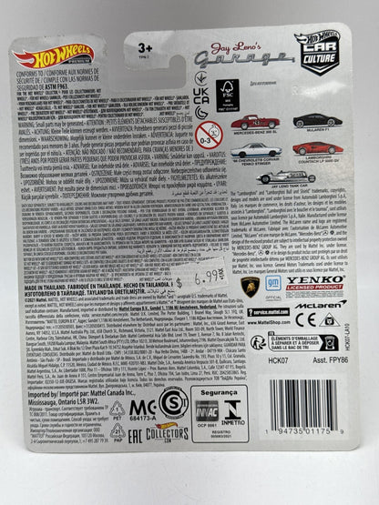 Hot Mercedes Benz Wheels Jay Leno's Garage 300 SL Diecast Car 1:64