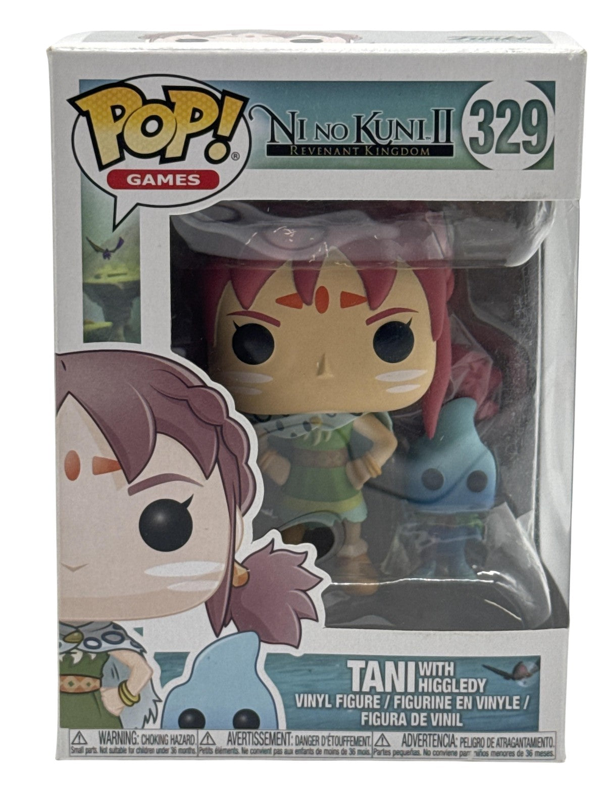 Funko Pop Games Ni No Kuni II Tani With Higgledy #329 Vinyl Figure Multicolor