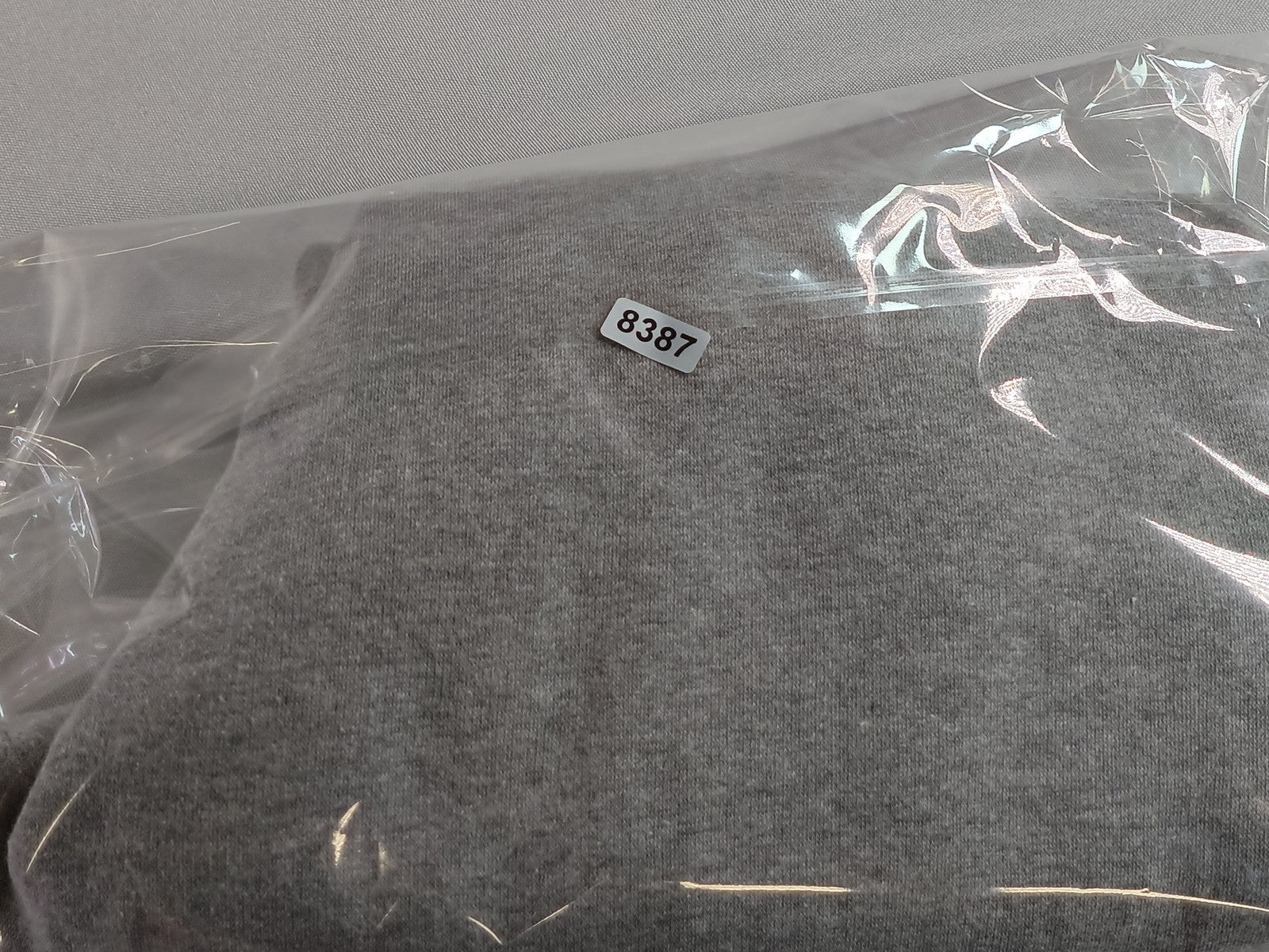 Wild Fable Cropped Sweatshirt L Gray Cotton Blend Relaxed Fit Long Sleeve