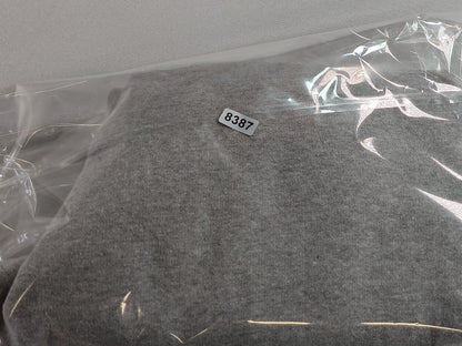 Wild Fable Cropped Sweatshirt L Gray Cotton Blend Relaxed Fit Long Sleeve