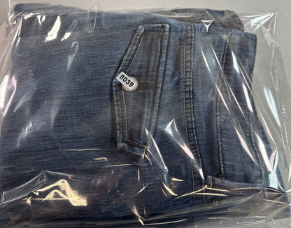 NY&C Bootcut Jeans Womens 8 Blue Classic Rise Stretch Denim Flare Leg Pants