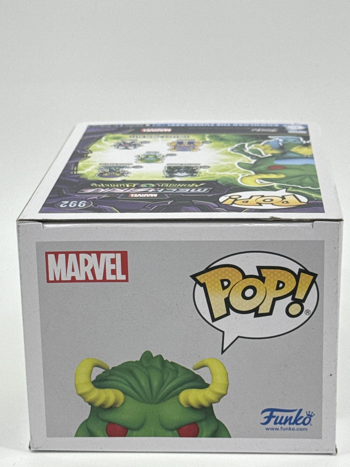 Funko Pop Marvel Mech Strike Monster Hunters Loki 992 Figure Vinyl Boxed Green