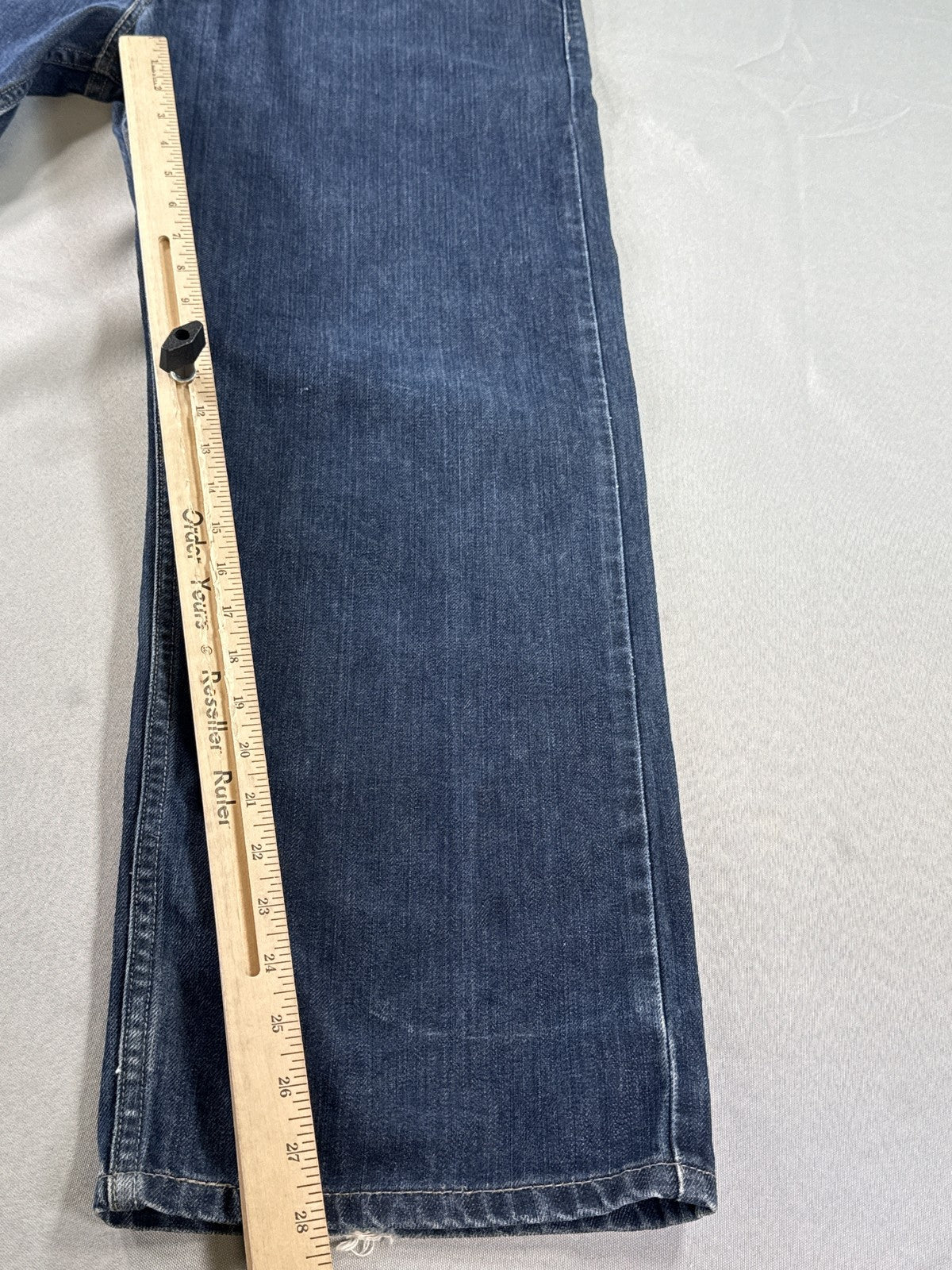Levi's Classic Straight Fit Jeans W34 L30 Blue 100% Cotton Pocket Vintage