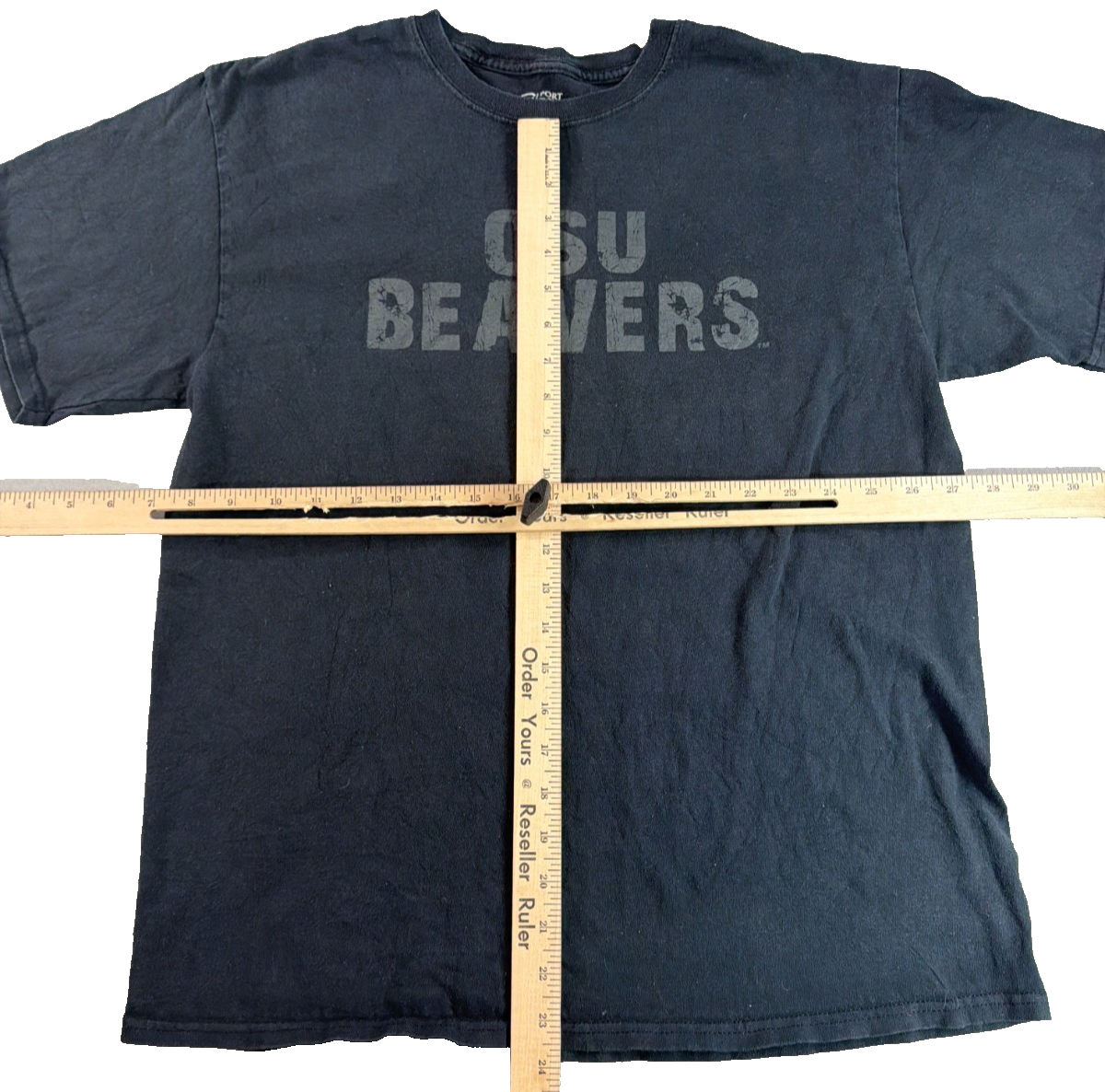 OSU Oregon State Beavers T-Shirt Adult Large Black Port Company NCAA College