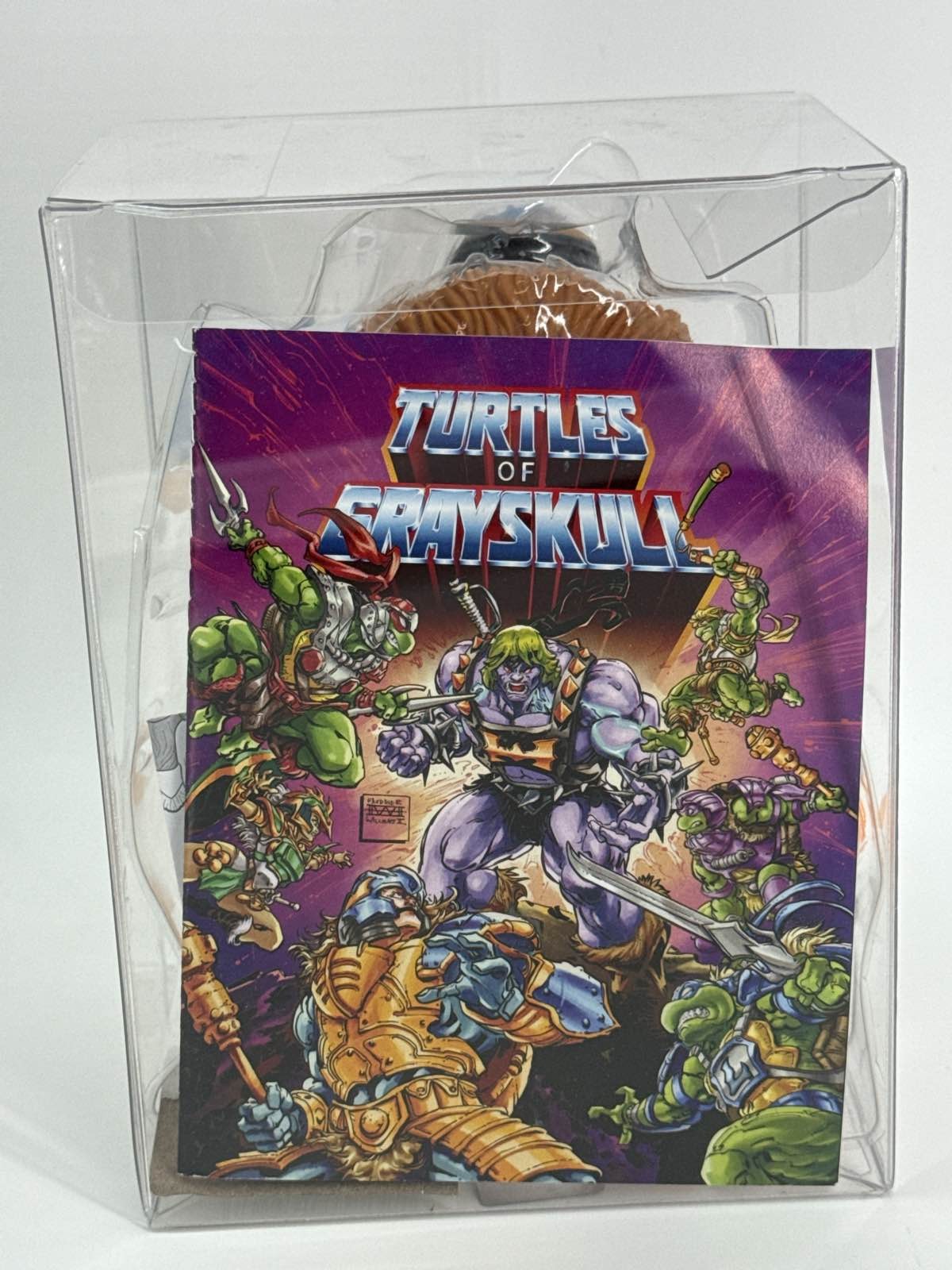 MOTU Turtles of Grayskull Man-At-Arms Figure Mattel 2023 HPR00 JA69 6718 TMNT MO