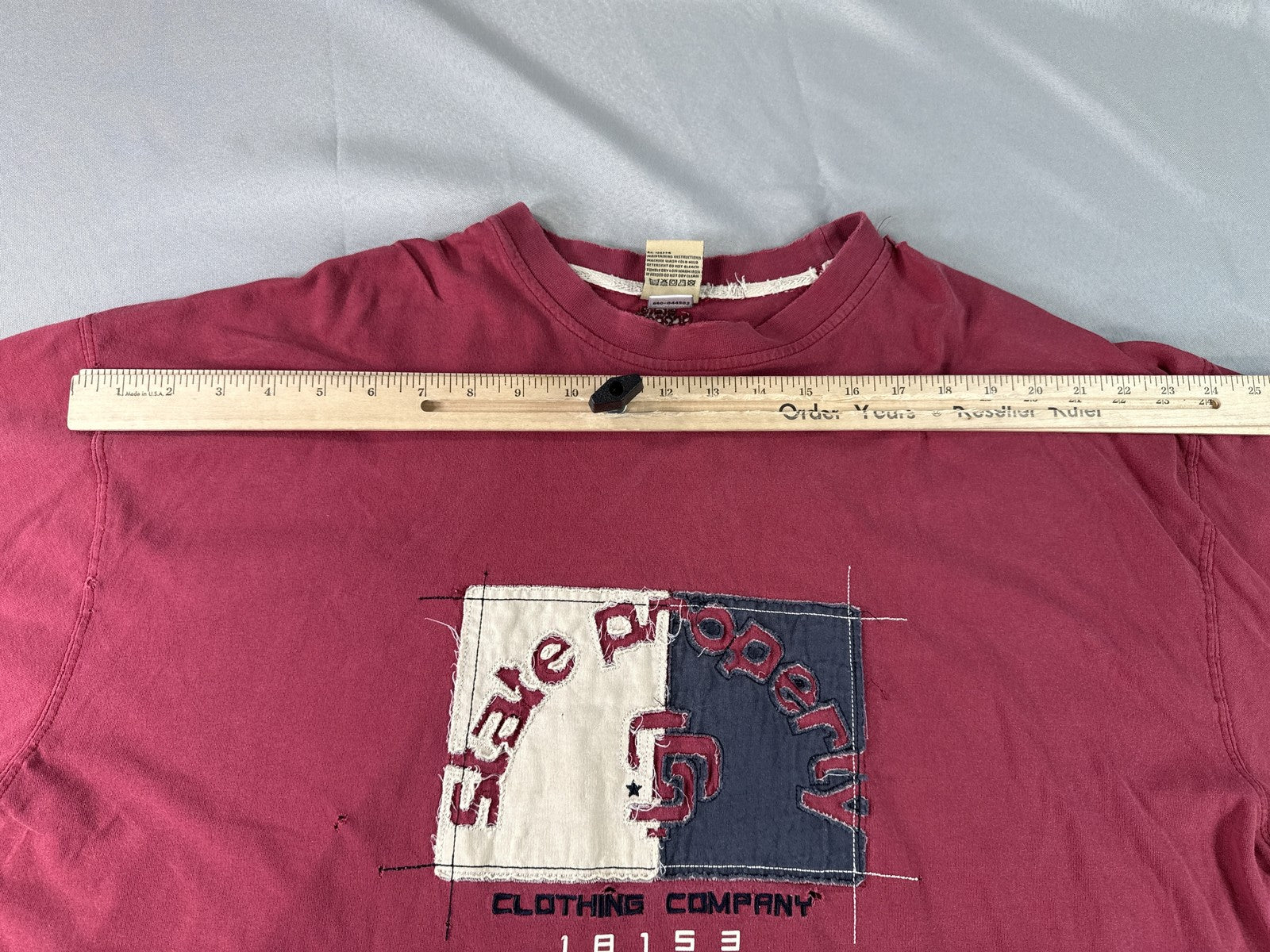 Rocawear Save Property Vintage Graphic Tee 3X Red 100% Cotton Short Sleeve