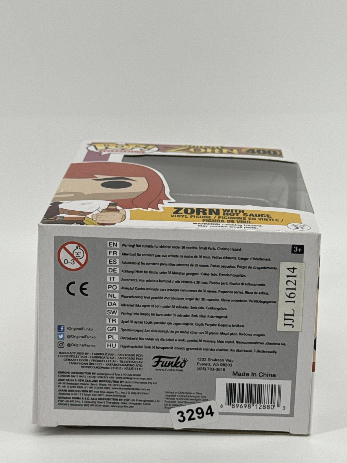 Funko Pop Television Son Of Zorn 400 Zorn With Hot Sauce Standard Vinyl Figure