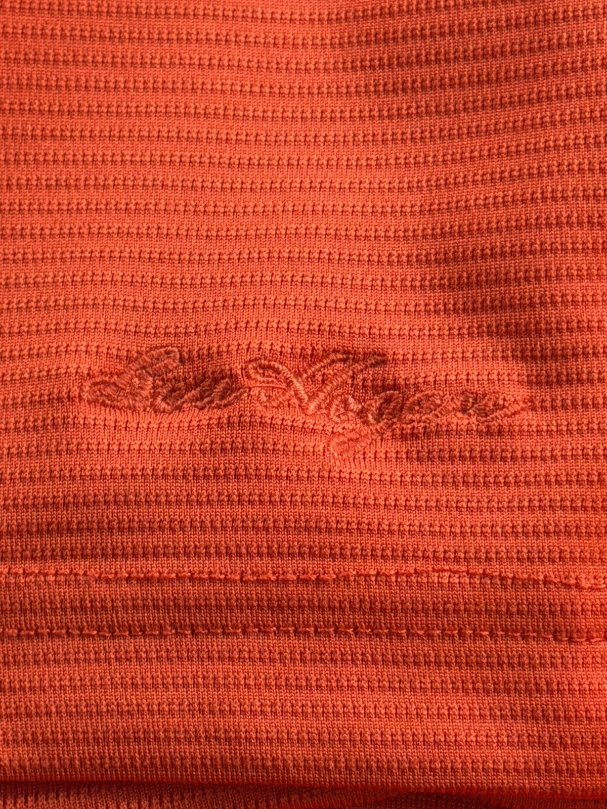Ben Hogan Performance Golf Collection Polo Mens L Coral Orange Short Sleeve