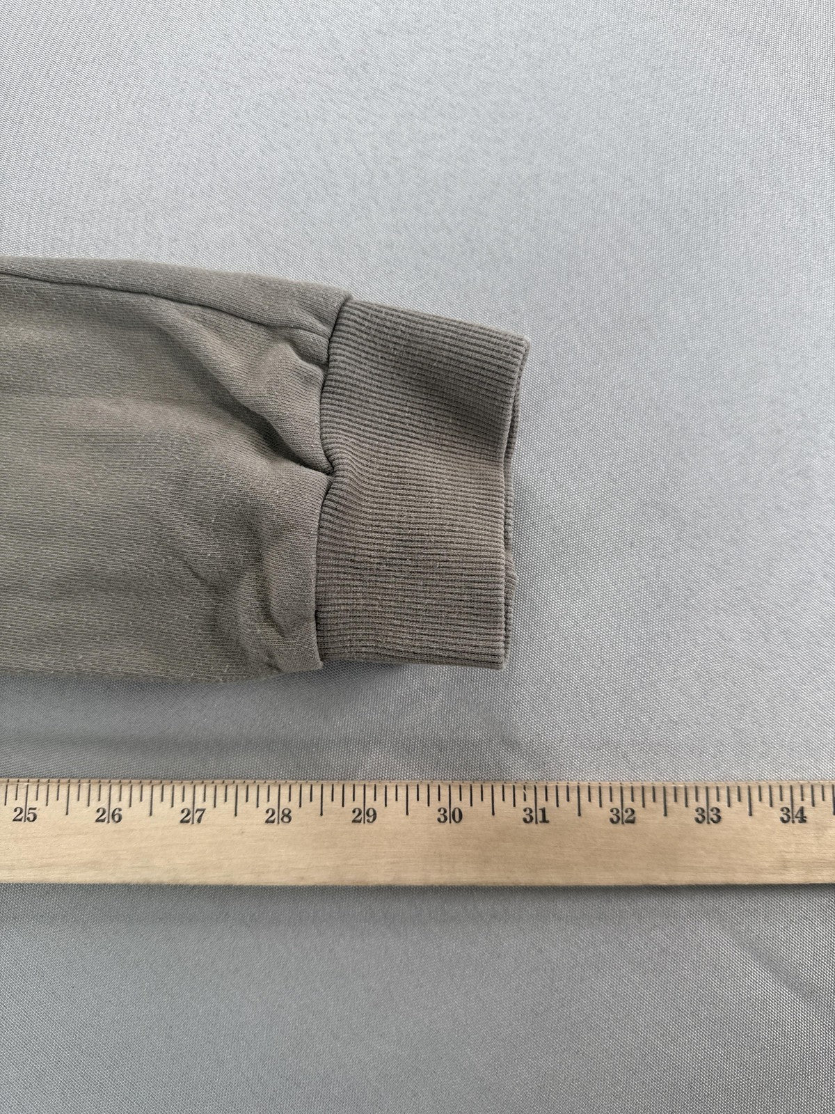 Zanerobe Pants Mens 29 Gray Jogger Sweatpants Drawstring Zip Pocket Tapered Fit