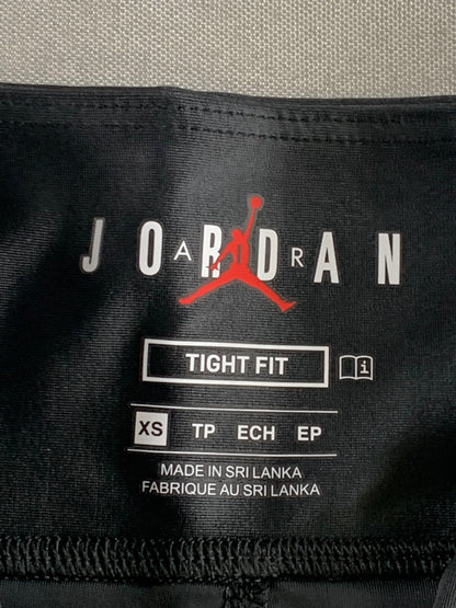 Nike Jordan DC2177-010 Womens XS Bike Shorts Black Red Tight Fit Logo NWT New