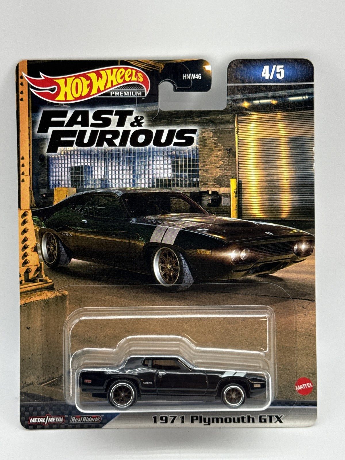 Hot Wheels Premium Fast Alfa Romeo Giulia Furious Diecast Car Orange Metal Set