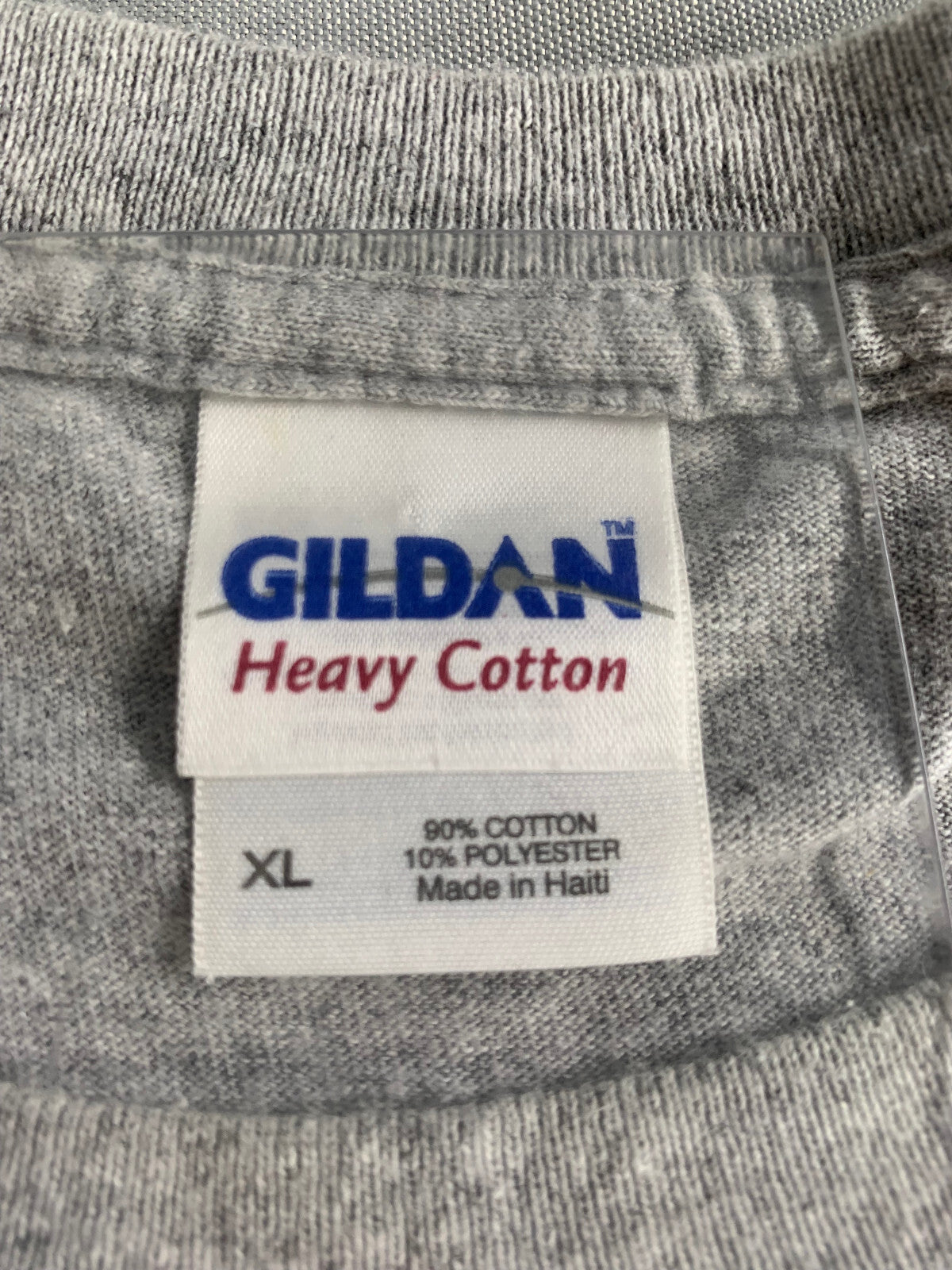 VTG Hilary Clinton Again Tee XL Gildan Gray Edvard Munch Scream Meme Graphic 139
