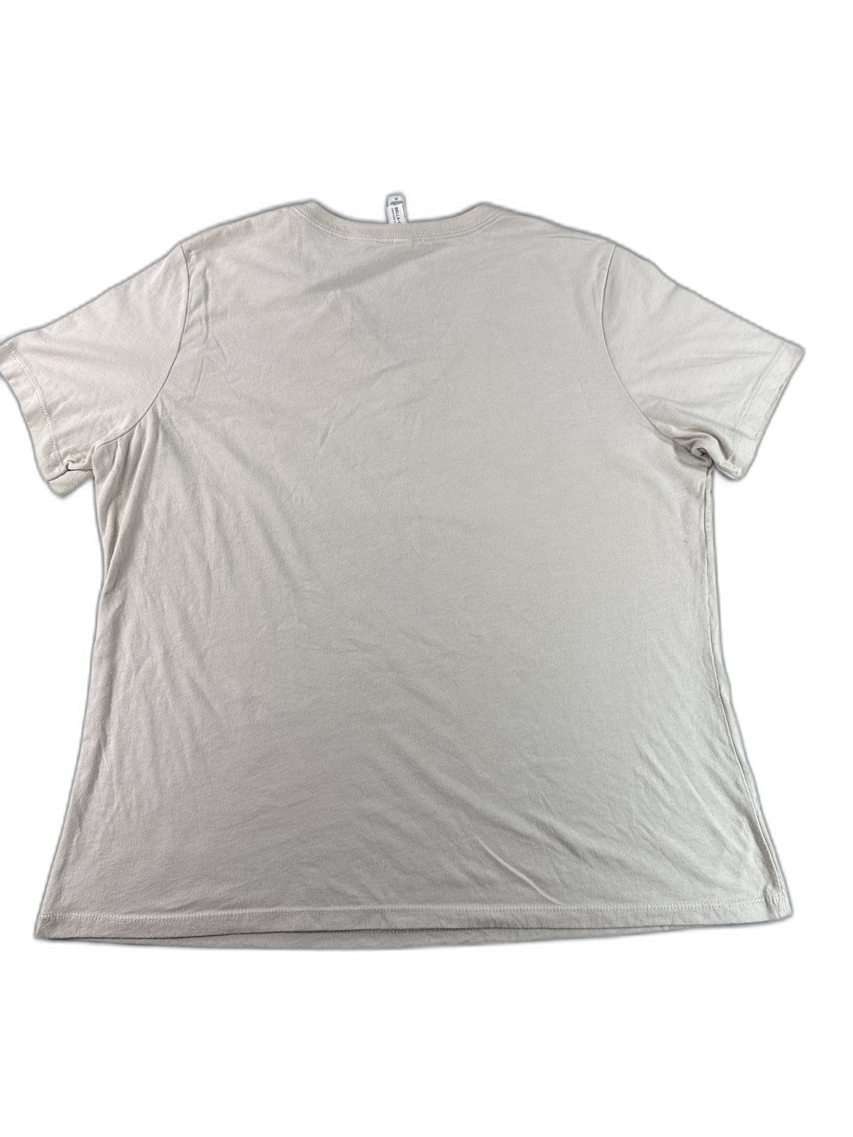 BELLA+CANVAS Oakdale CA Community Graphic Neck Tee XL Beige Cotton Regular Fit
