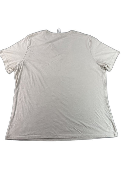 BELLA+CANVAS Oakdale CA Community Graphic Neck Tee XL Beige Cotton Regular Fit