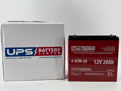 UPS Battery 6-DZM-20 12V 20Ah SLA Mobility Scooter E Bike Rechargeable Cell