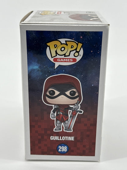 Funko Pop Games Marvel Contest Of Champions Guillotine 298 Figure Red Vinyl Box
