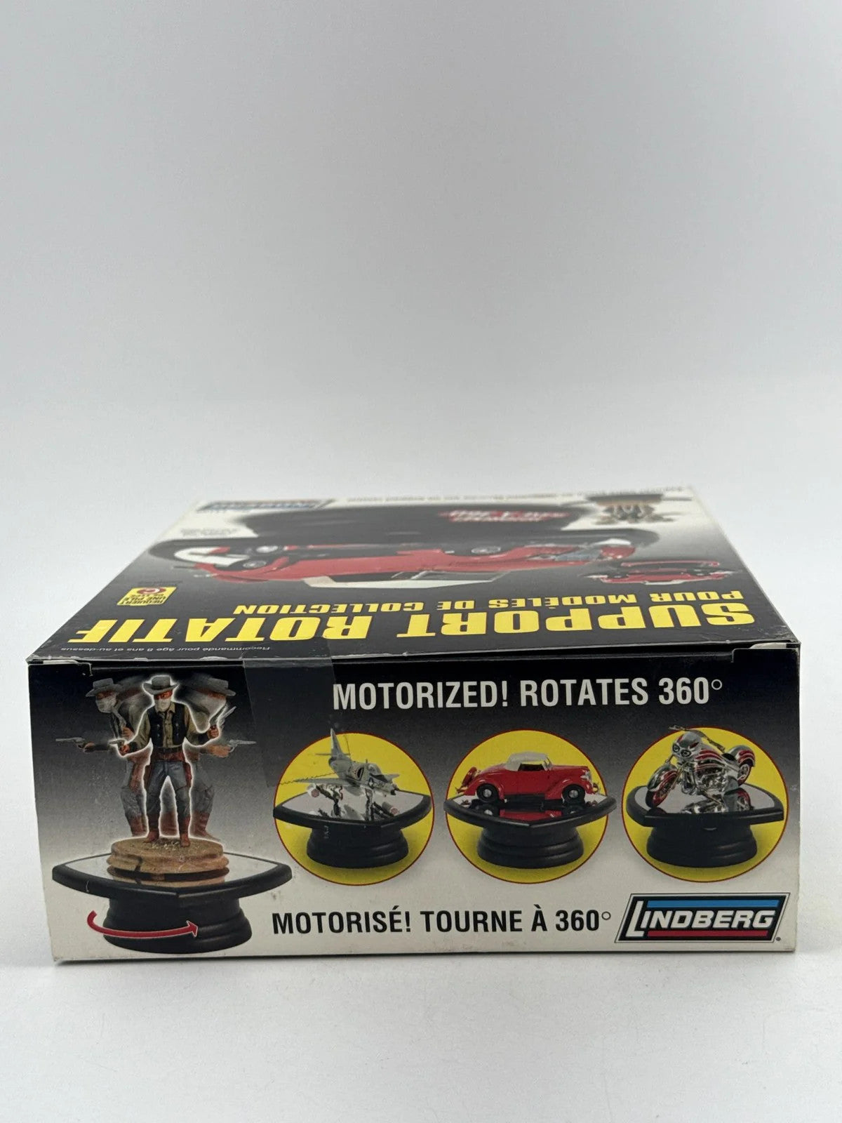 Lindberg Motorized Rotating Display Stand 360° for 1/32 Model Cars Unbranded NWT