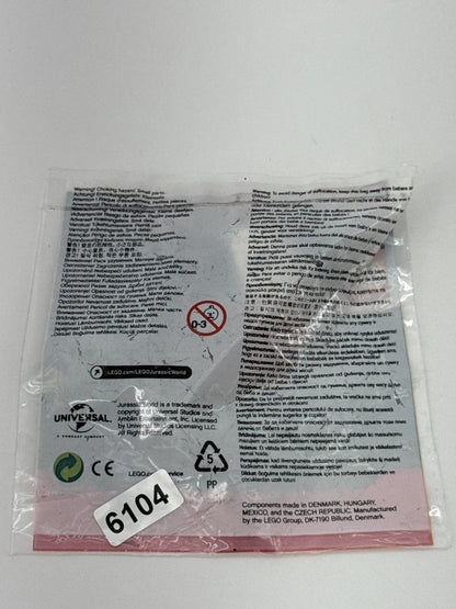 LEGO Jurassic World Dr. Wu Minifigure Polybag 122112 Sealed Promo Exclusive and