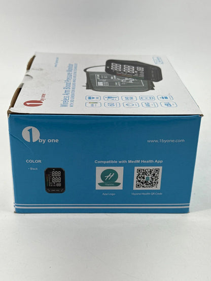1byone Wireless Arm Blood Pressure Monitor Cuff App Support TMB-1585-BS Apparel