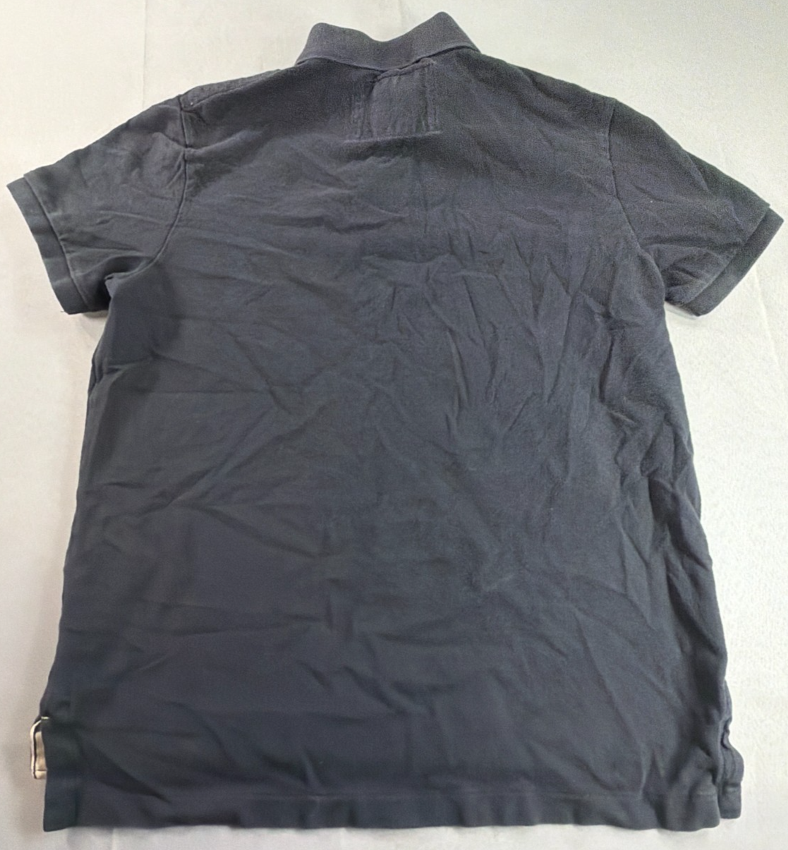 American Eagle Outfitters Eagle Polo Mens Large Navy Blue Vintage Fit Pique Tee