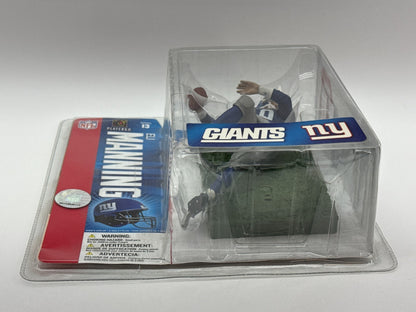 McFarlane NFL Series 13 Eli Manning NY Giants #10 QB Blue Jersey Figure Debut
