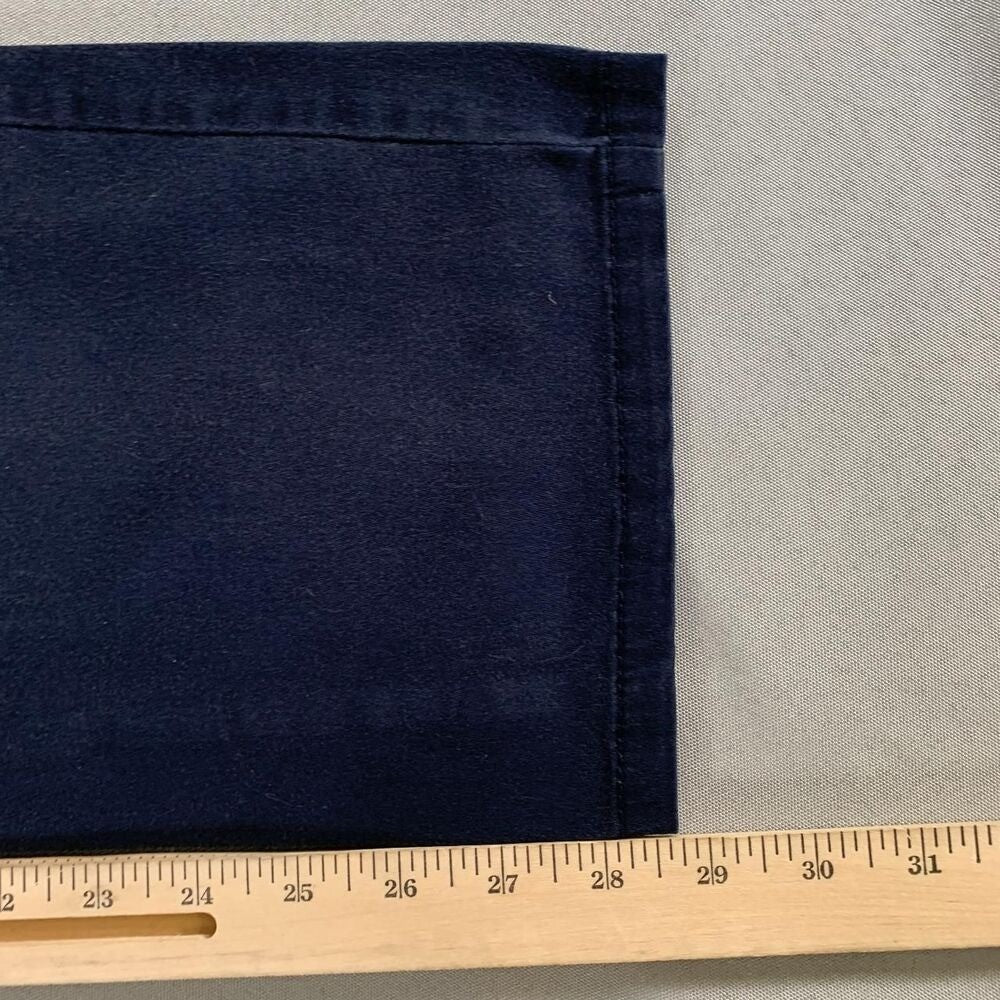 Gloria Vanderbilt Khaki Untd Pants 14 | Blue Chino Style Stretch 36x29 Straight