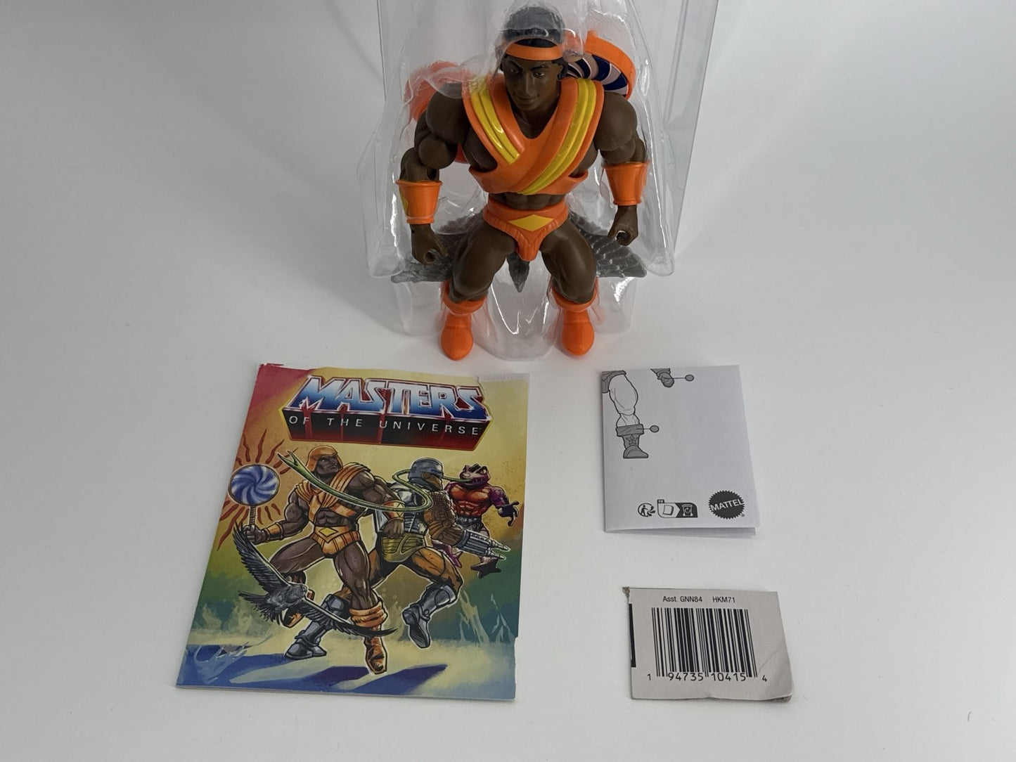 MOTU Origins Sun-Man Action Figure Loose Complete w/ Comic & Accessories HKM71