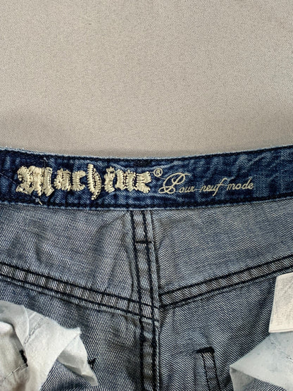 Machine Nouvelle Mode Jeans USA 27 Italy 41 Distressed Ripped Raw Hem Apparel