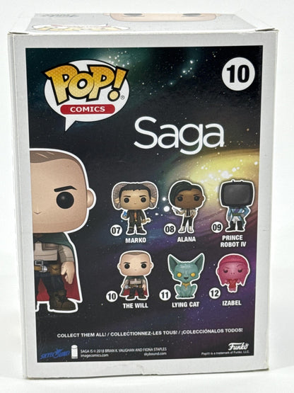 Funko Pop Comics Saga The Will #10 Vinyl Figure Standard Size Multicolor Apparel