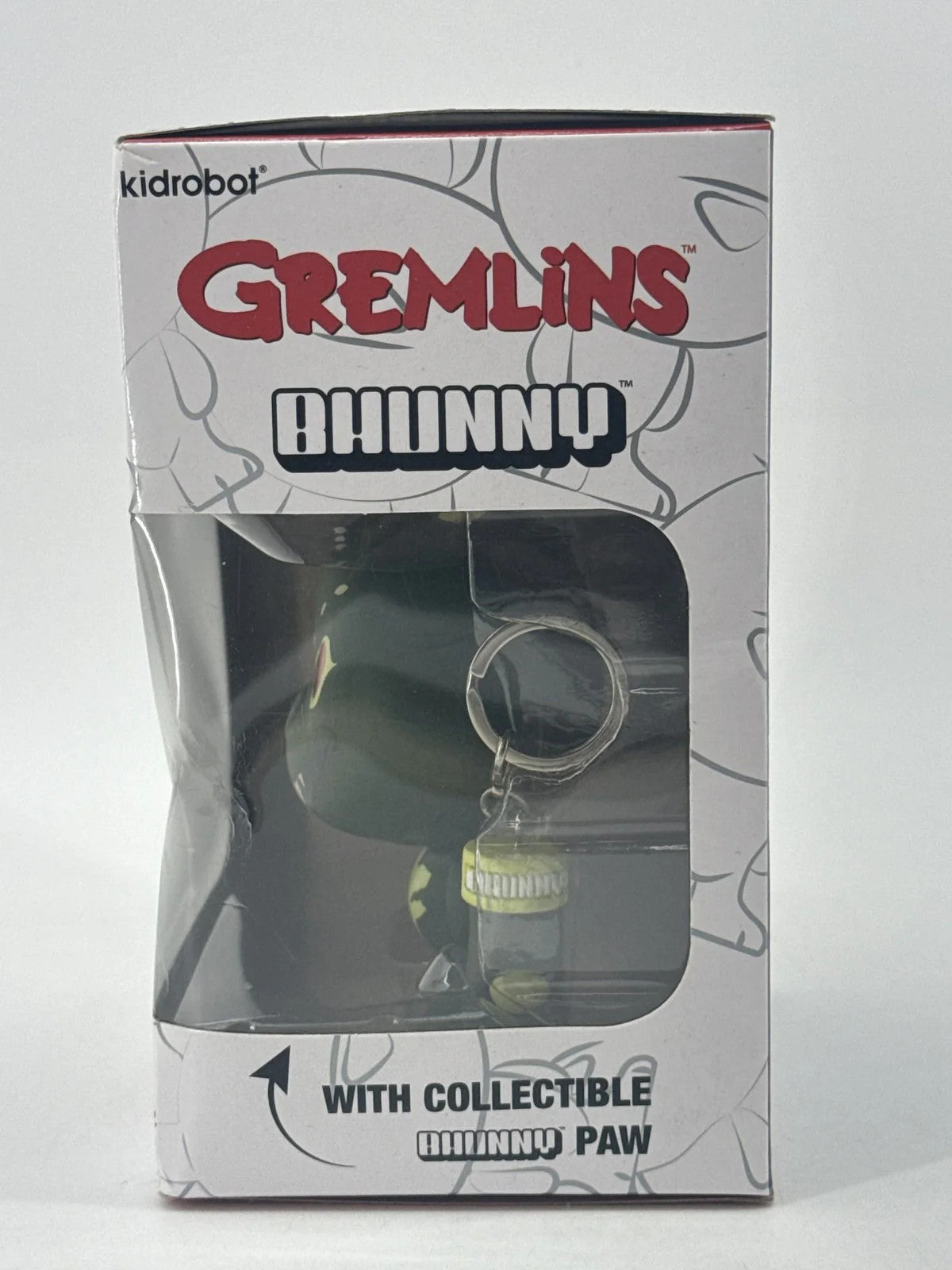 Kidrobot Bhunny GREMLINS Stripe XX-21 Vinyl Figure Keychain 2021 NIB Damaged Box