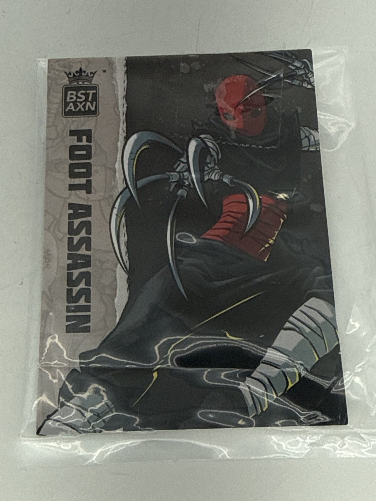 The Loyal Subjects Foot Assassin Action Figure Red Black Silver Plastic Comics