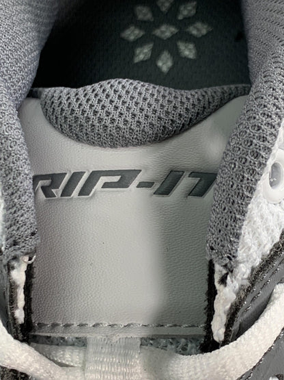 Ringor RIP-IT Diamond Softball Cleats Womens 8 Gray Charcoal White Metal Shoes