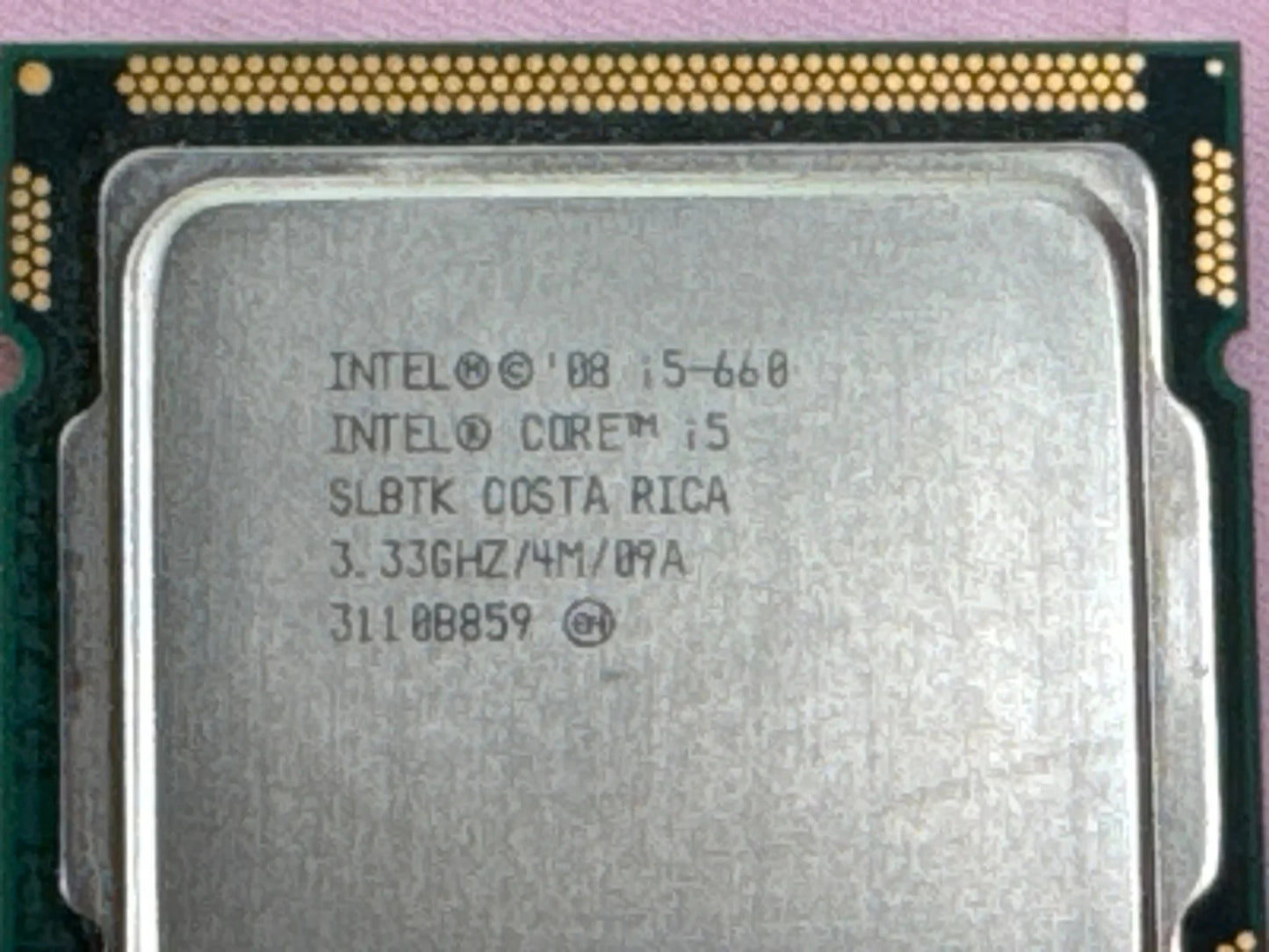 Intel Core i5-660 3.33GHz SLBTK LGA1156 Dual-Core CPU Processor Tested Working