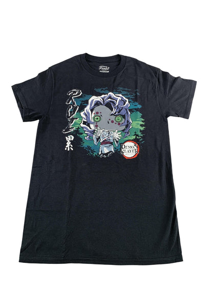 Demon Slayer Shirt Mens Small Black Funko Rui Anime Graphic Tee Kimetsu no Yaiba