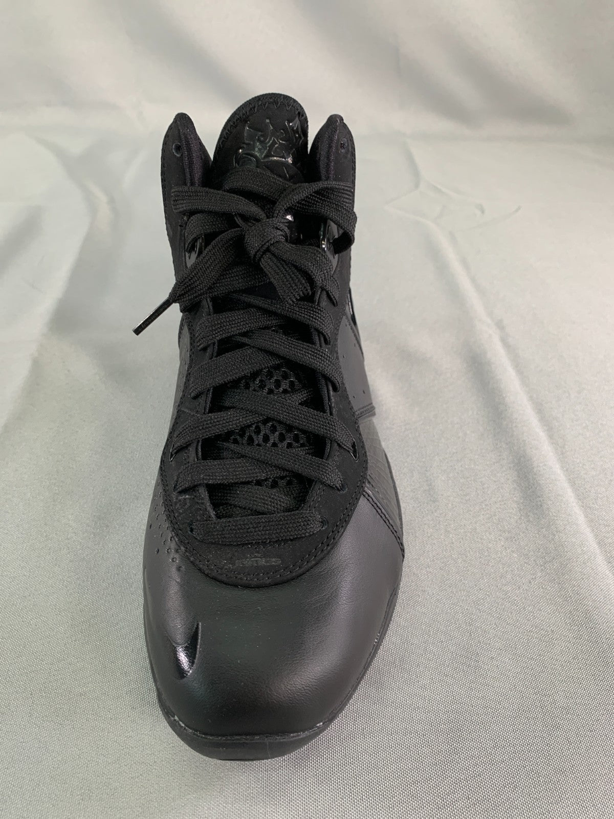 Nike LeBron 7 Triple Black 375664-002 Men's 8.5 Air Max Basketball Shoes OG Retr