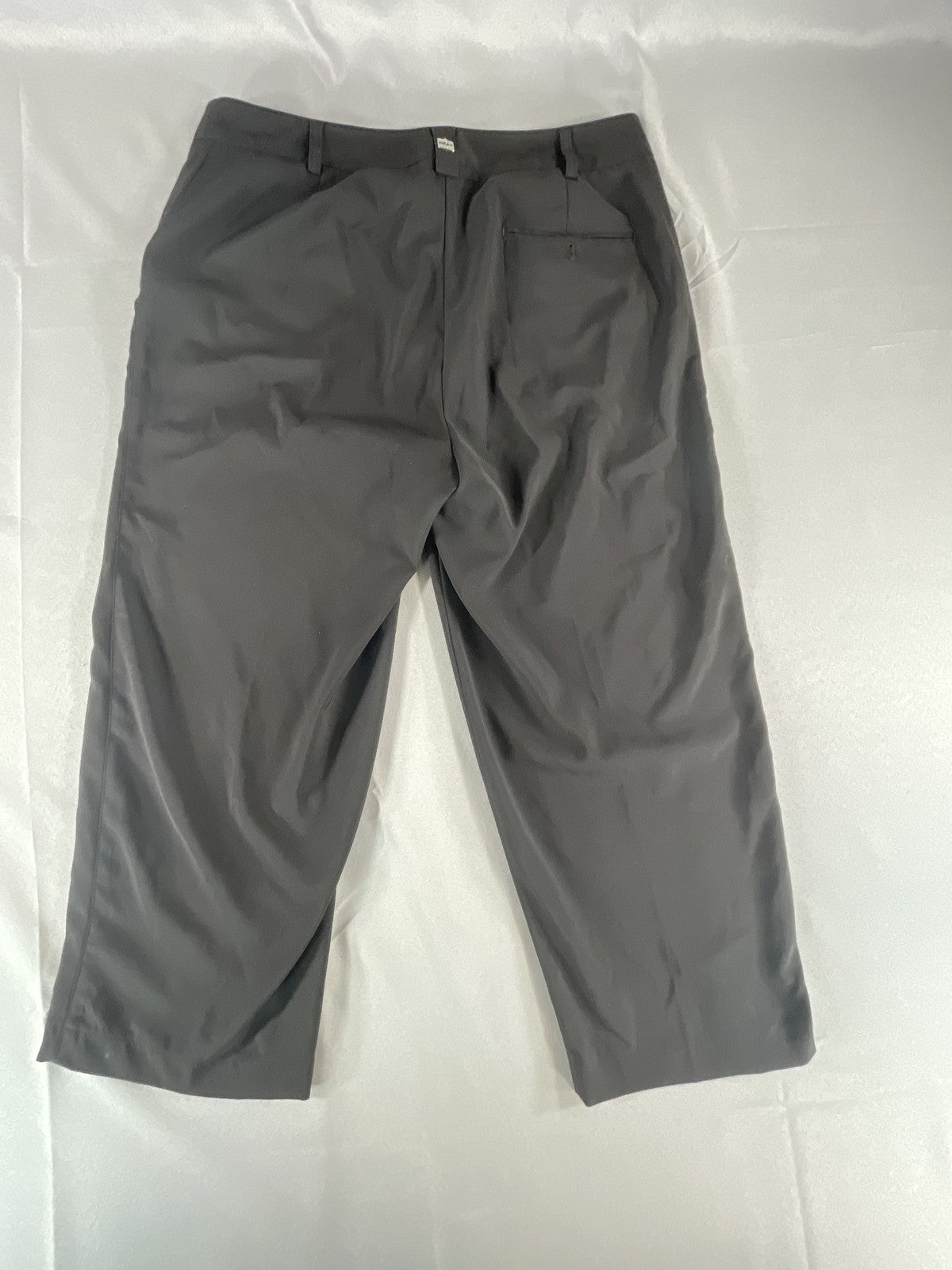 DKNY Golf Pants Womens 10 Stretch Zip Pocket Cropped Tapered Athletic Spandex