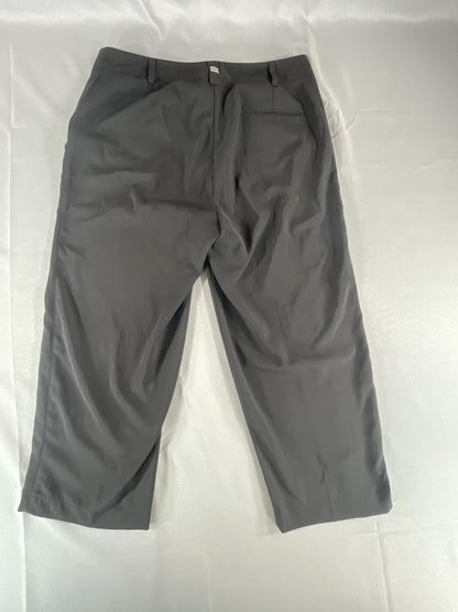 DKNY Golf Pants Womens 10 Stretch Zip Pocket Cropped Tapered Athletic Spandex