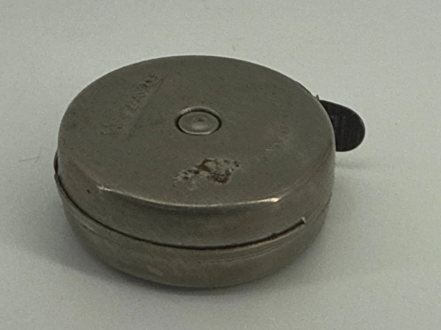 Vintage Lufkin Wizard No.686 6ft Steel Tape Measure USA Saginaw MI Metal Case