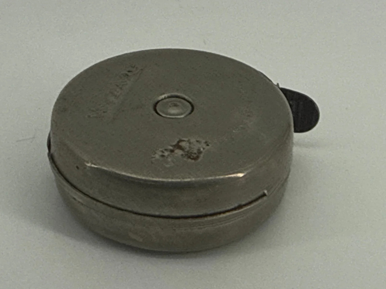 Vintage Lufkin Wizard No.686 6ft Steel Tape Measure USA Saginaw MI Metal Case