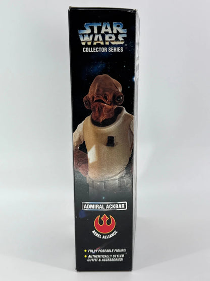 Kenner Star Wars Admiral Ackbar Collector Series 12 Figure MIB 1996 VTG HTF NWT