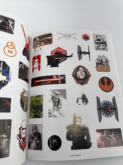 Star Wars Force Awakens Ultimate Sticker Collection Stickerscapes 2 Book Fun Pad