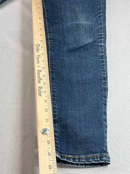 Levis 535 Legging Jeans Womens 7 Blue Skinny Stretch Mid Rise Denim Pants