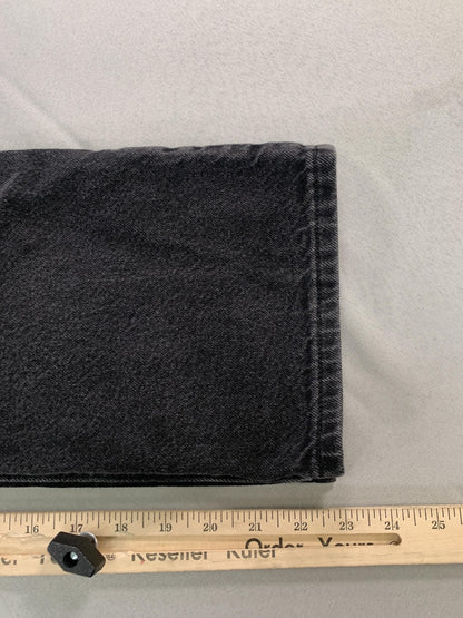 Arizona Jean Co Jeans Boys 10 Husky Black Gray Relaxed Straight Denim 5 Pocket