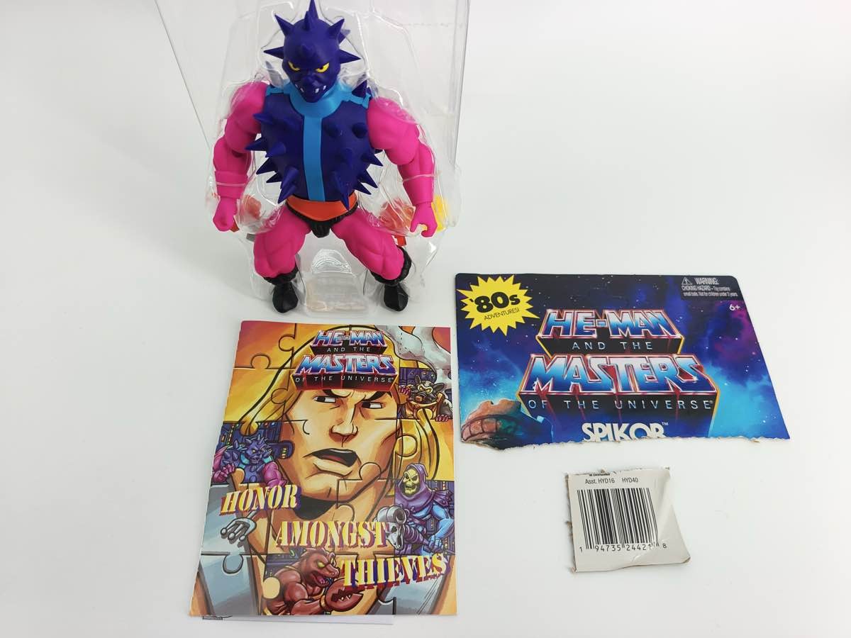 Spikor MOTU Origins Mattel 2022 Figure He-Man Honor Amongst Thieves Comic Loose