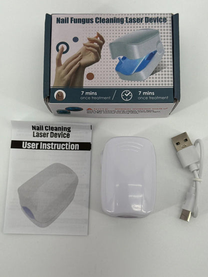 Nail Fungus Cleaning Laser Device LED USB Rechargeable Anti-Fungal Tool Apparel