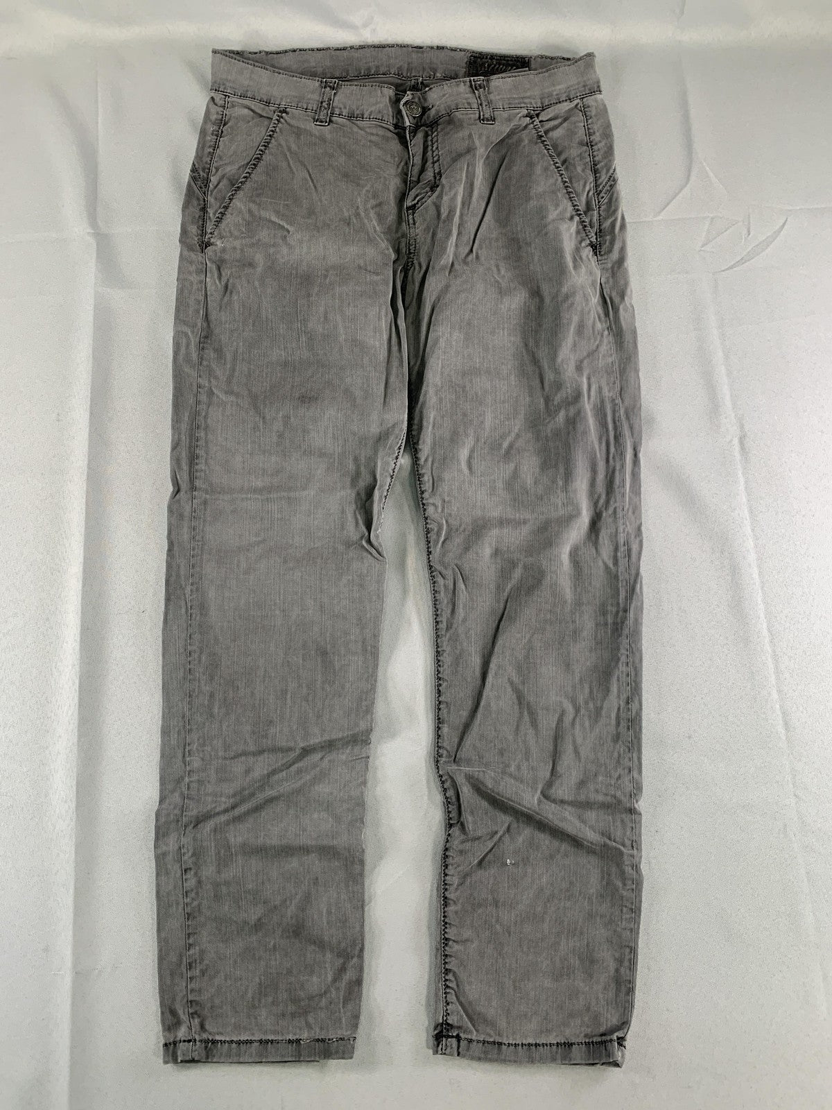 Siwy Jeans Womens 26 Gray Straight Leg Charcoal Wash Stretch Denim Casual USA on