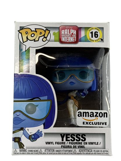 Funko Pop Disney Ralph Breaks The Internet Yesss Amazon Exclusive Vinyl Figure