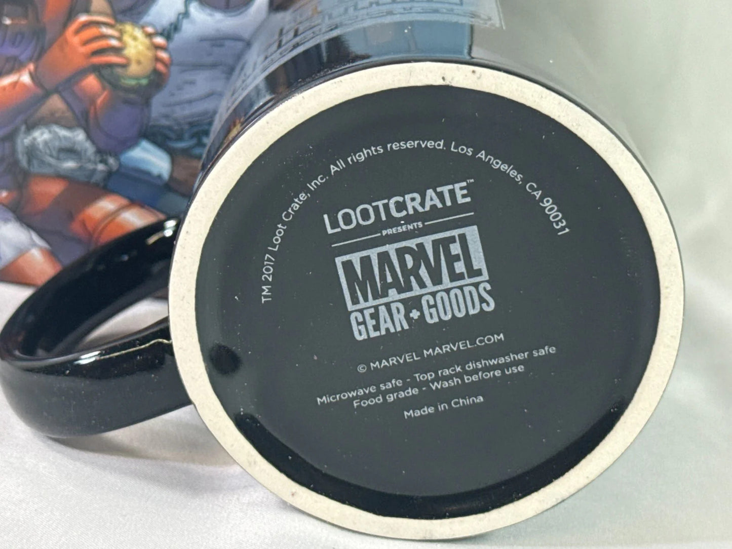 Marvel Luke Cage Sweet Christmas Mug Loot Crate Gear & Goods 2017 Exclusive