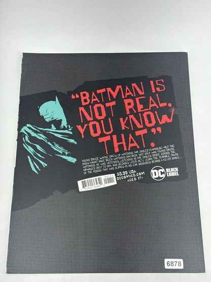 2020 DC Comics Batman The Smile Killer Black Label One-Shot Comic Book Color