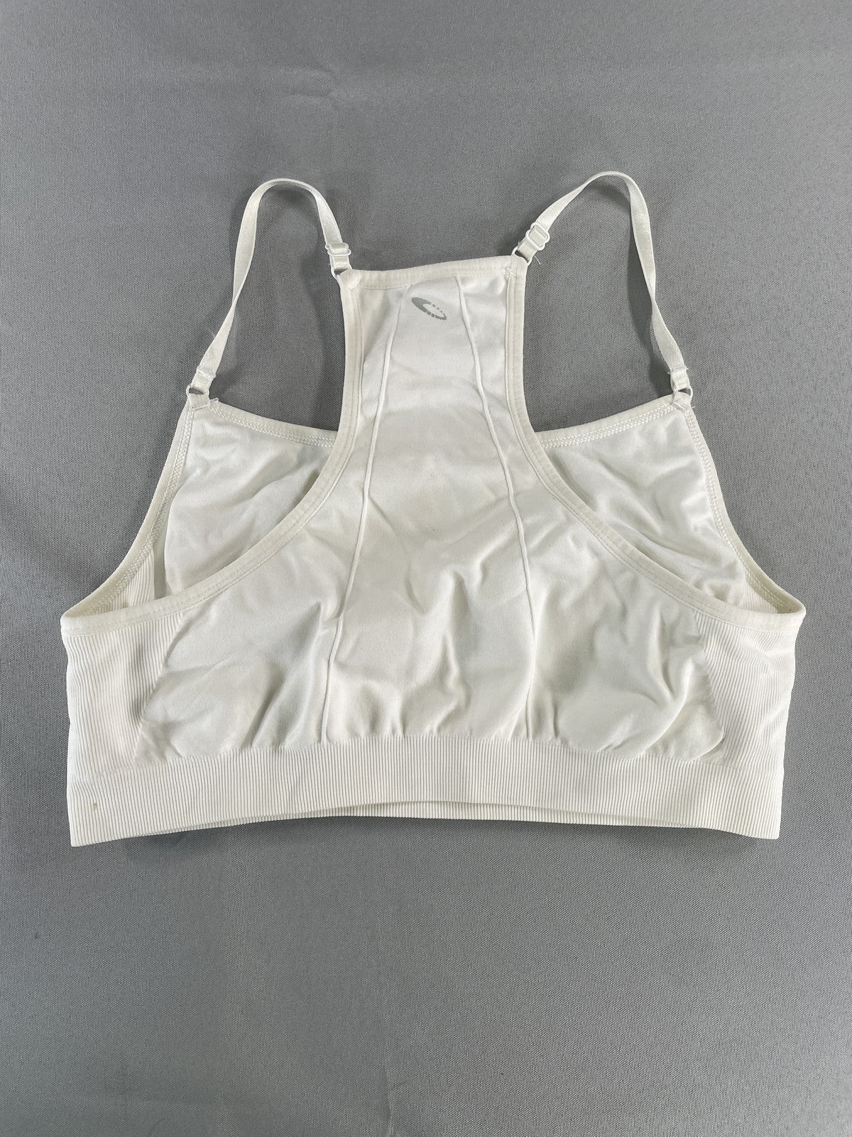 Tek Gear Sports Bra Womens XL Seamless Adjustable Straps Nylon Spandex Soft 94